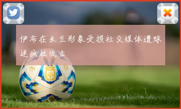 伊布在米兰形象受损社交媒体遭球迷疯狂攻击
